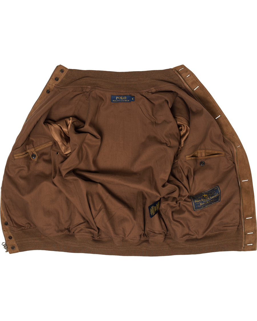 Herre | Jakker | Polo Ralph Lauren | Skeet Suede Jacket Santa Ana Snuff