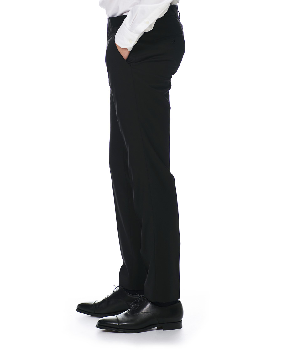 Herre | Bukser | BOSS BLACK | BOSS Gibson Regular Fit Wool Trousers Black