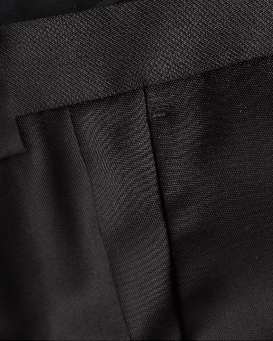 Herre | Bukser | BOSS BLACK | BOSS Gibson Regular Fit Wool Trousers Black