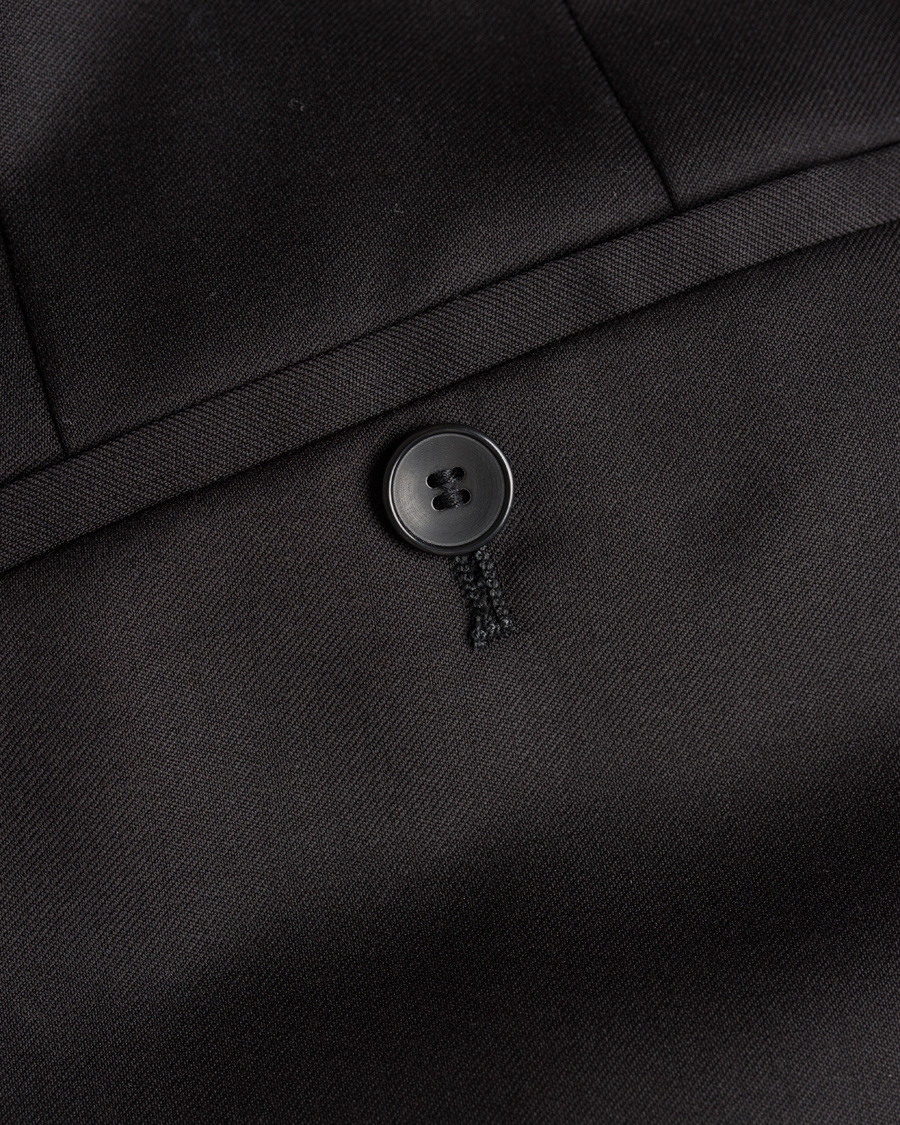 Herre | Bukser | BOSS BLACK | BOSS Gibson Regular Fit Wool Trousers Black