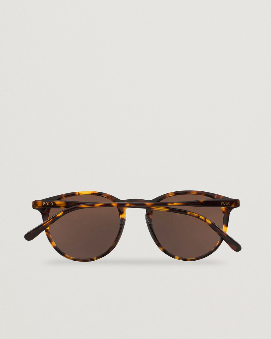 Herre | Polo Ralph Lauren 0PH4110 Round Sunglasses Havana | Polo Ralph Lauren | 0PH4110 Round Sunglasses Havana