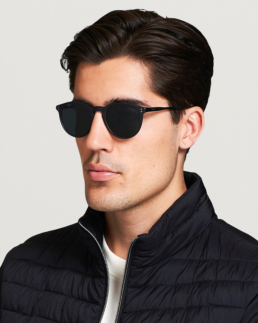 Herre |  | Polo Ralph Lauren | 0PH4110 Round Sunglasses Matte Black