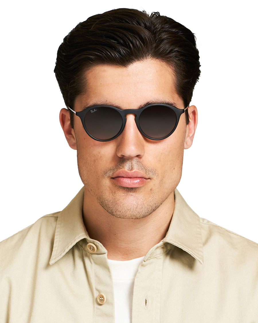 Herre | Ray-Ban 0RB4243 Round Sunglasses Rubber Havana | Ray-Ban | 0RB4243 Round Sunglasses Rubber Havana
