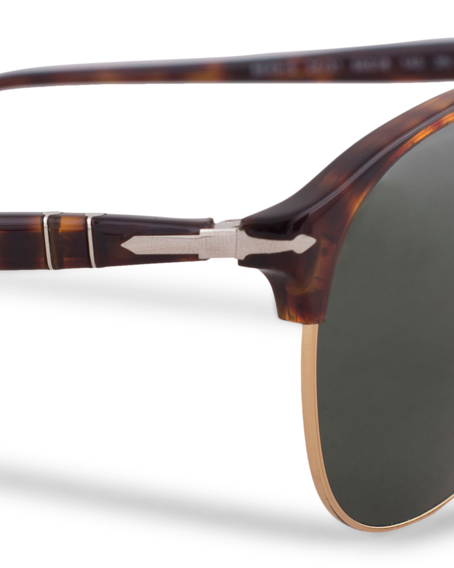 Herre | Persol 0PO8649S Sunglasses Havana/Green | Persol | 0PO8649S Sunglasses Havana/Green