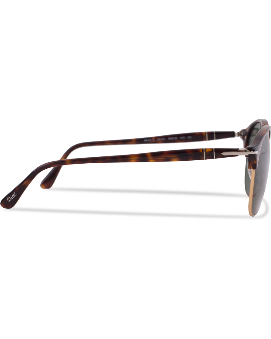 Herre | Persol 0PO8649S Sunglasses Havana/Green | Persol | 0PO8649S Sunglasses Havana/Green