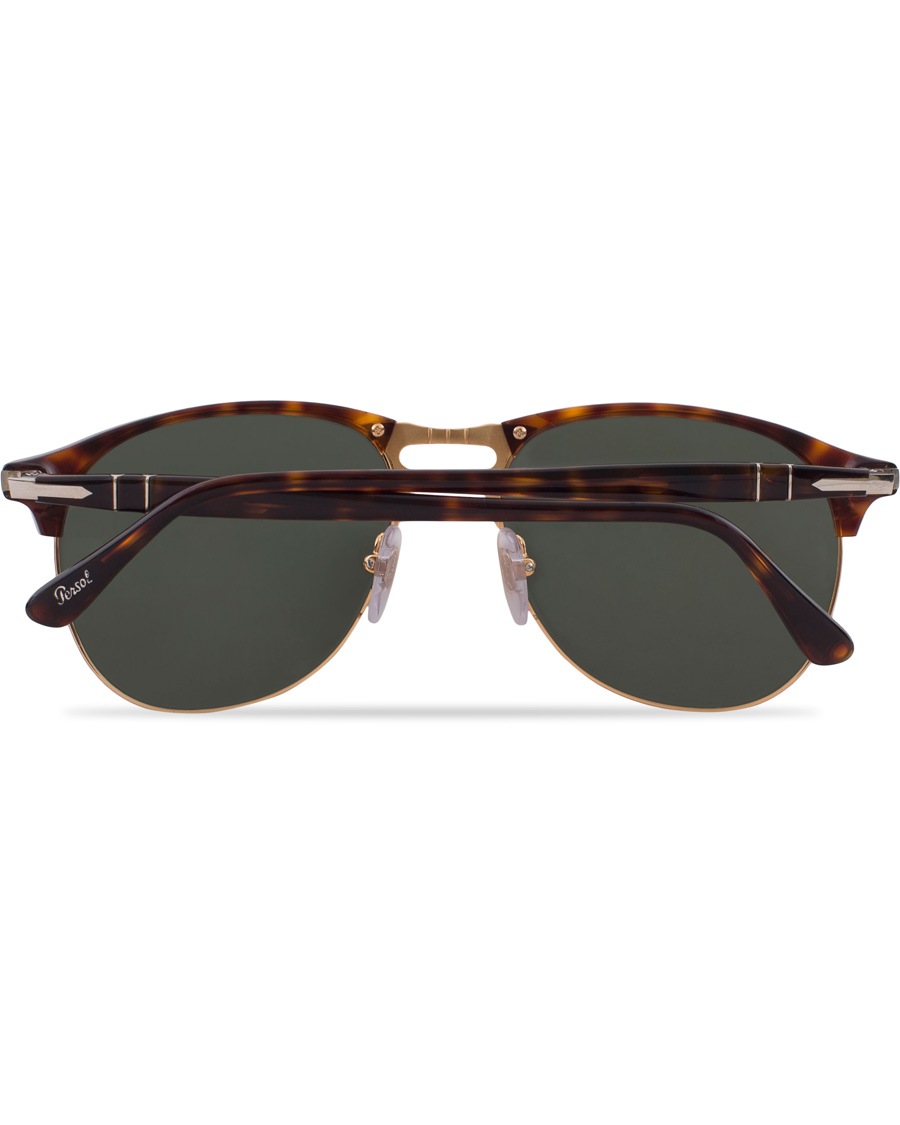Herre | Persol 0PO8649S Sunglasses Havana/Green | Persol | 0PO8649S Sunglasses Havana/Green