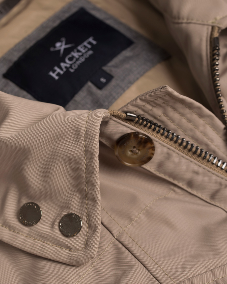 Herre | Jakker | Hackett | Fenton Field Jacket Sand