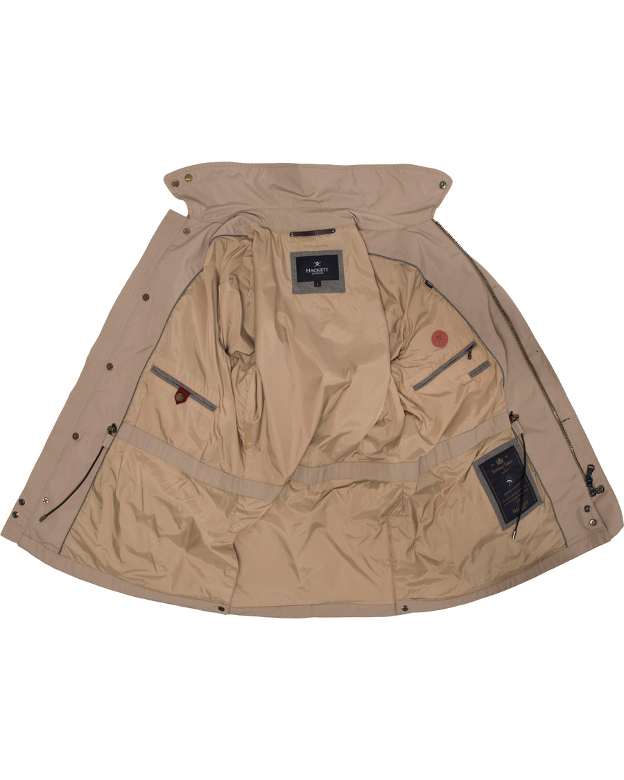 Herre | Jakker | Hackett | Fenton Field Jacket Sand
