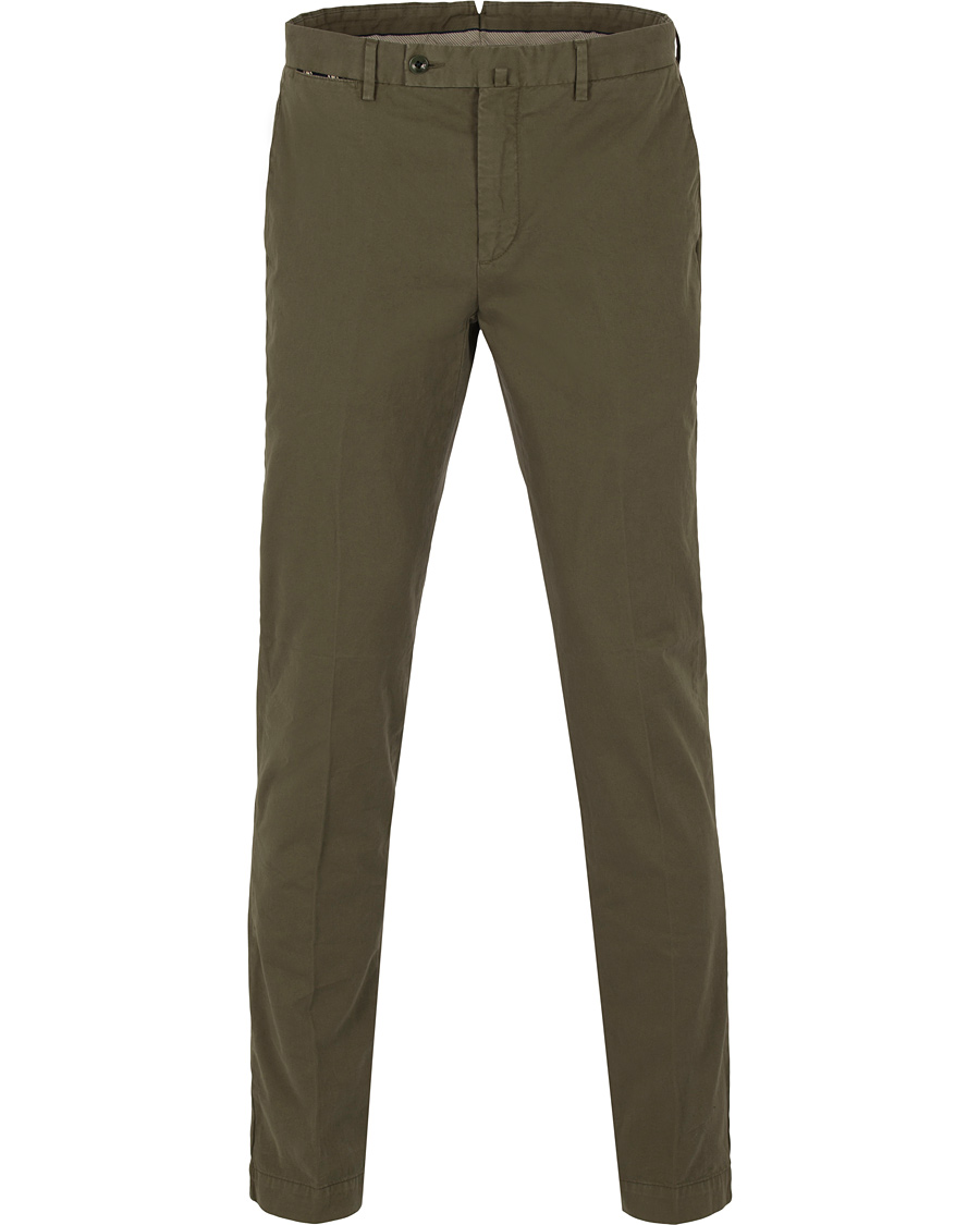 Herre | Bukser | Hackett | Kensington Slim Chino Forest Khaki
