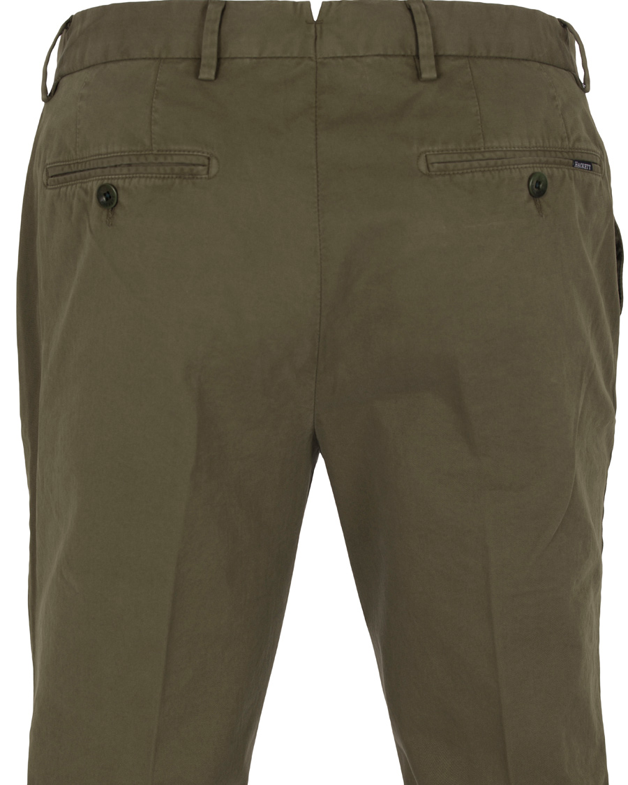 Herre | Bukser | Hackett | Kensington Slim Chino Forest Khaki