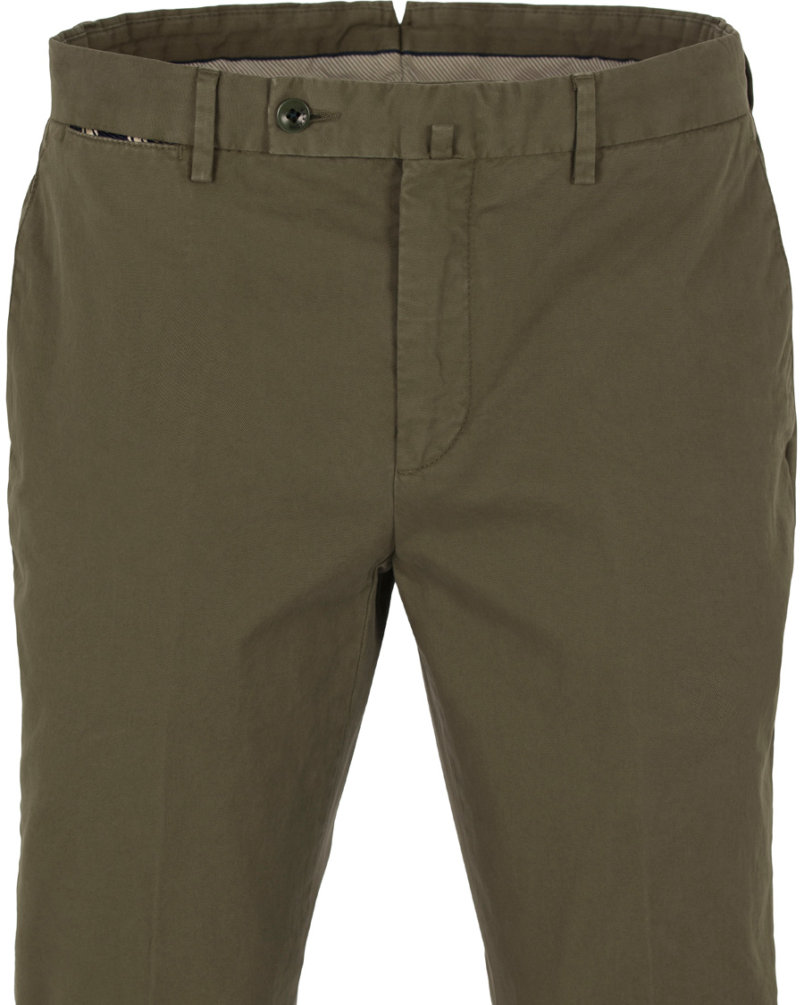 Herre | Bukser | Hackett | Kensington Slim Chino Forest Khaki