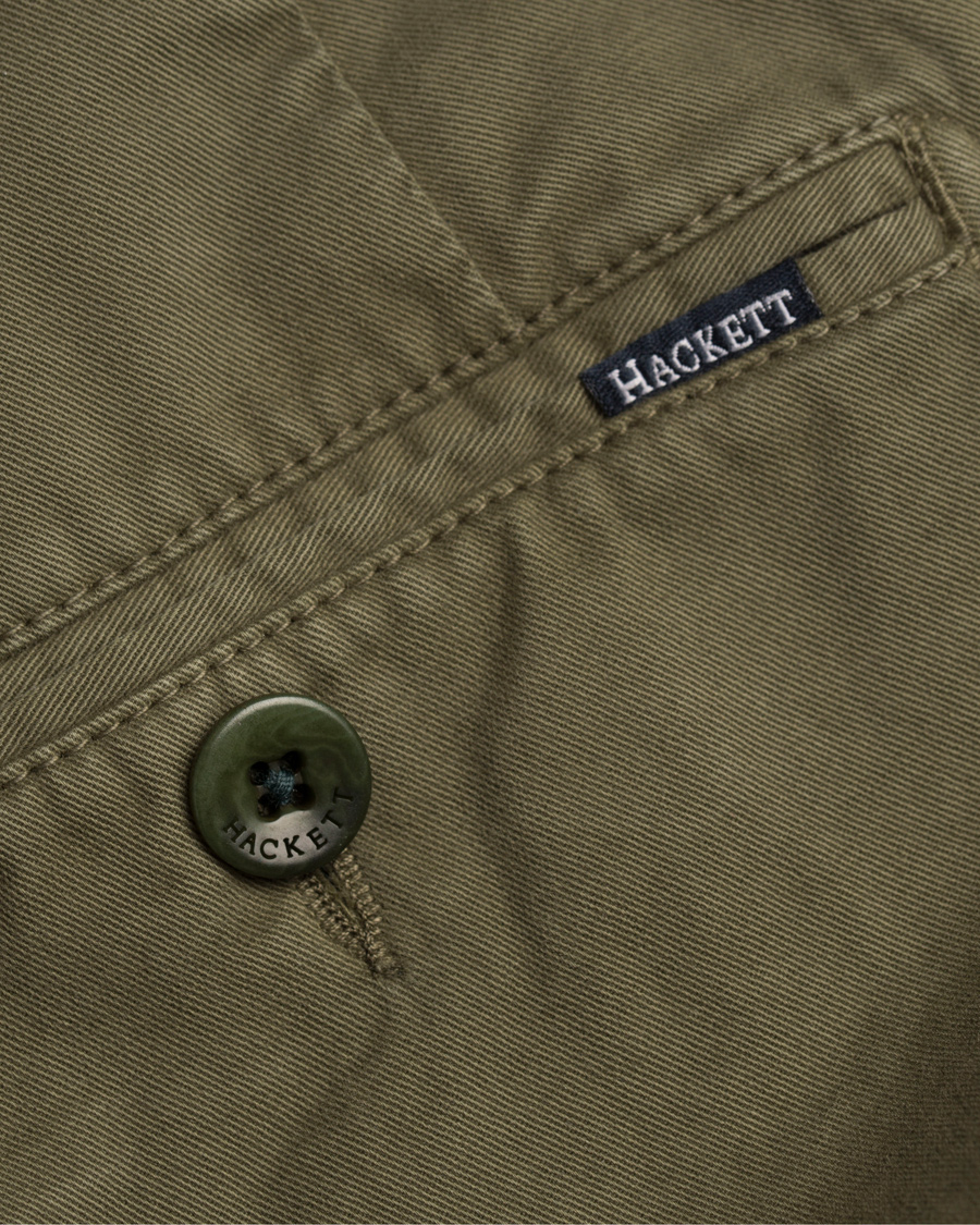 Herre | Bukser | Hackett | Kensington Slim Chino Forest Khaki