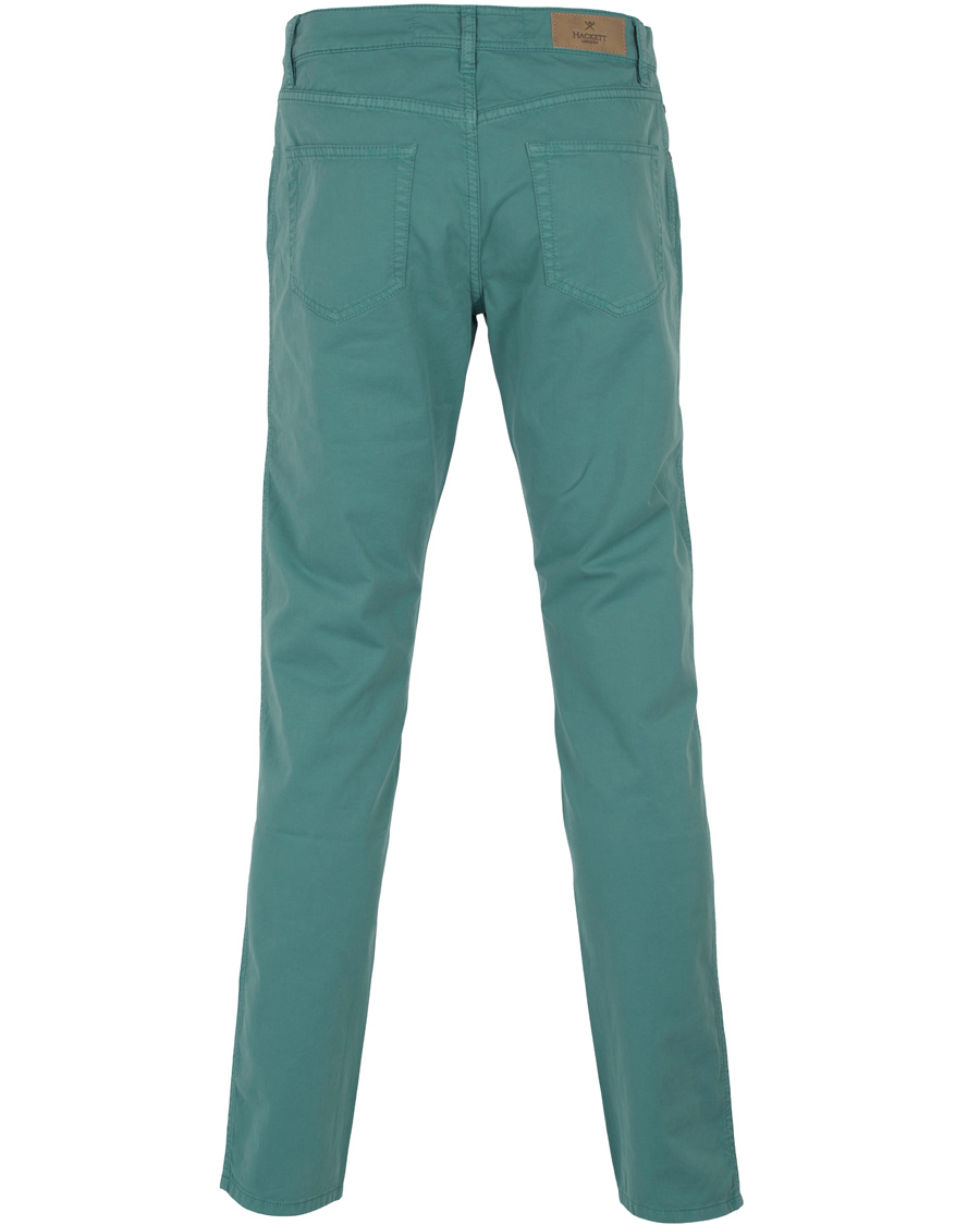 Herre | Bukser | Hackett | Trinity Slim 5-Pocket Pants Mint Green