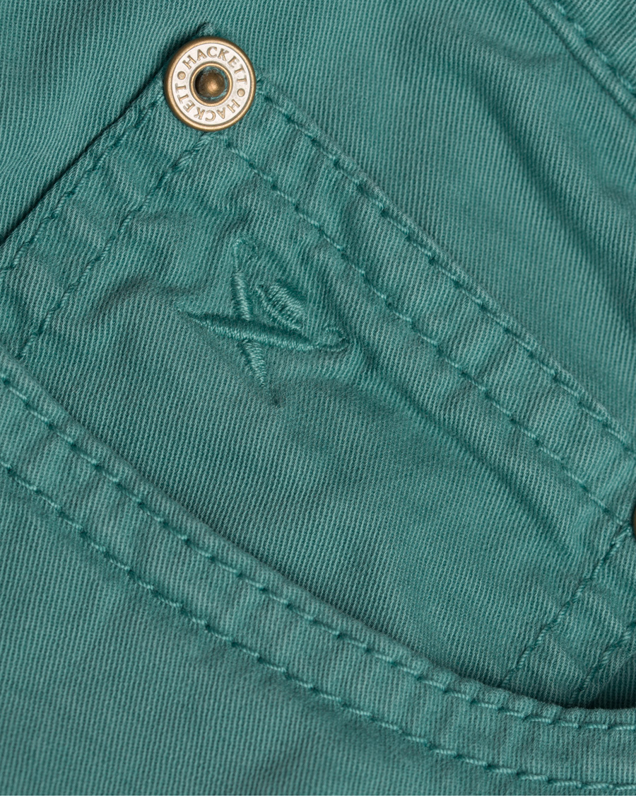 Herre | Bukser | Hackett | Trinity Slim 5-Pocket Pants Mint Green