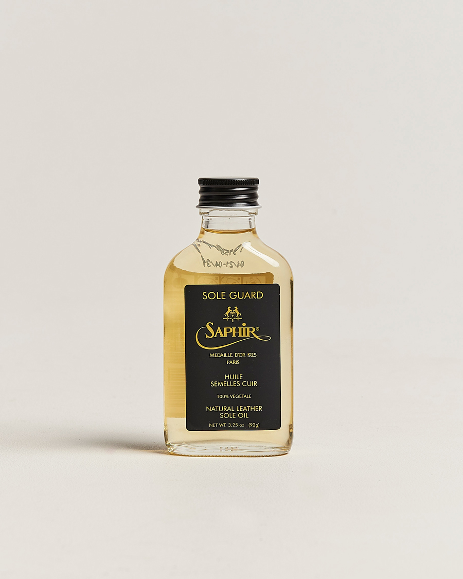 Herre | Skopleie | Saphir Medaille d'Or | Sole Guard Leather Oil Neutral