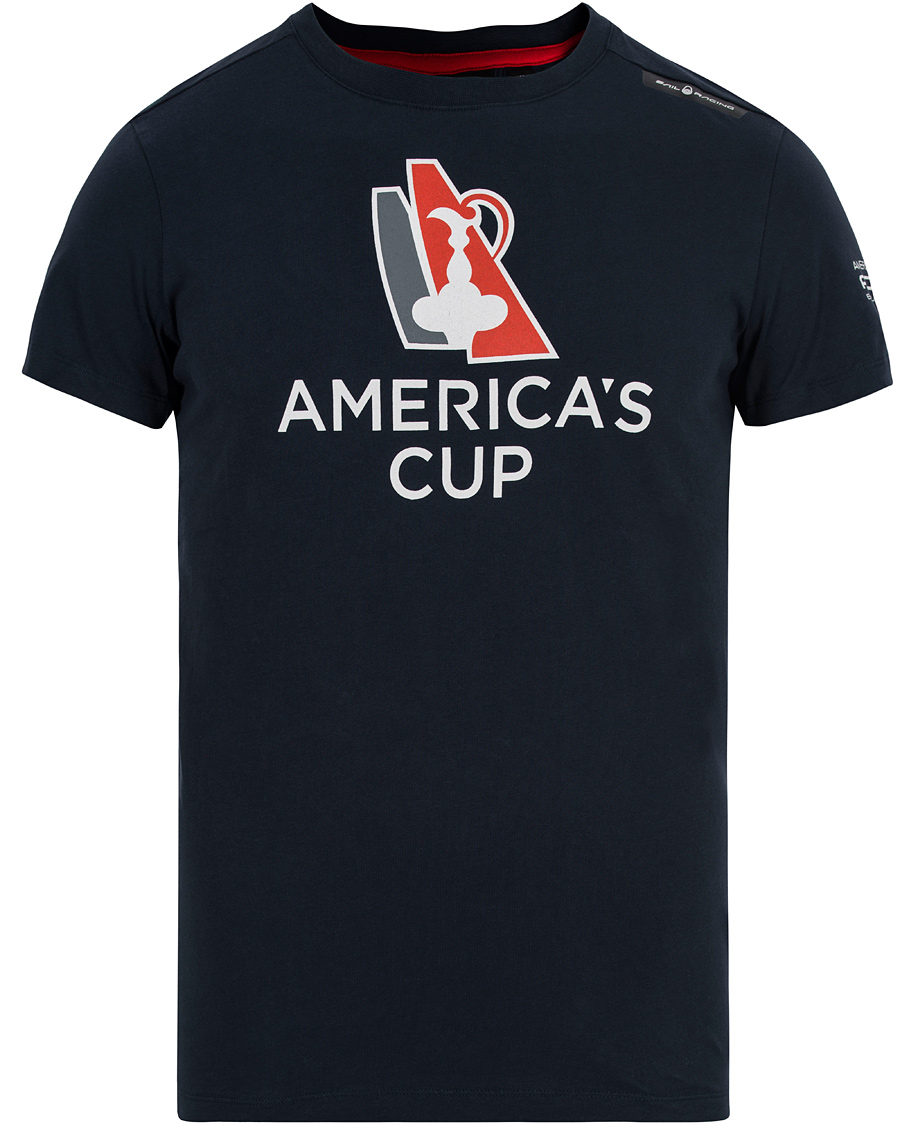 Herre | T-Shirts | Sail Racing | AC Tee Navy