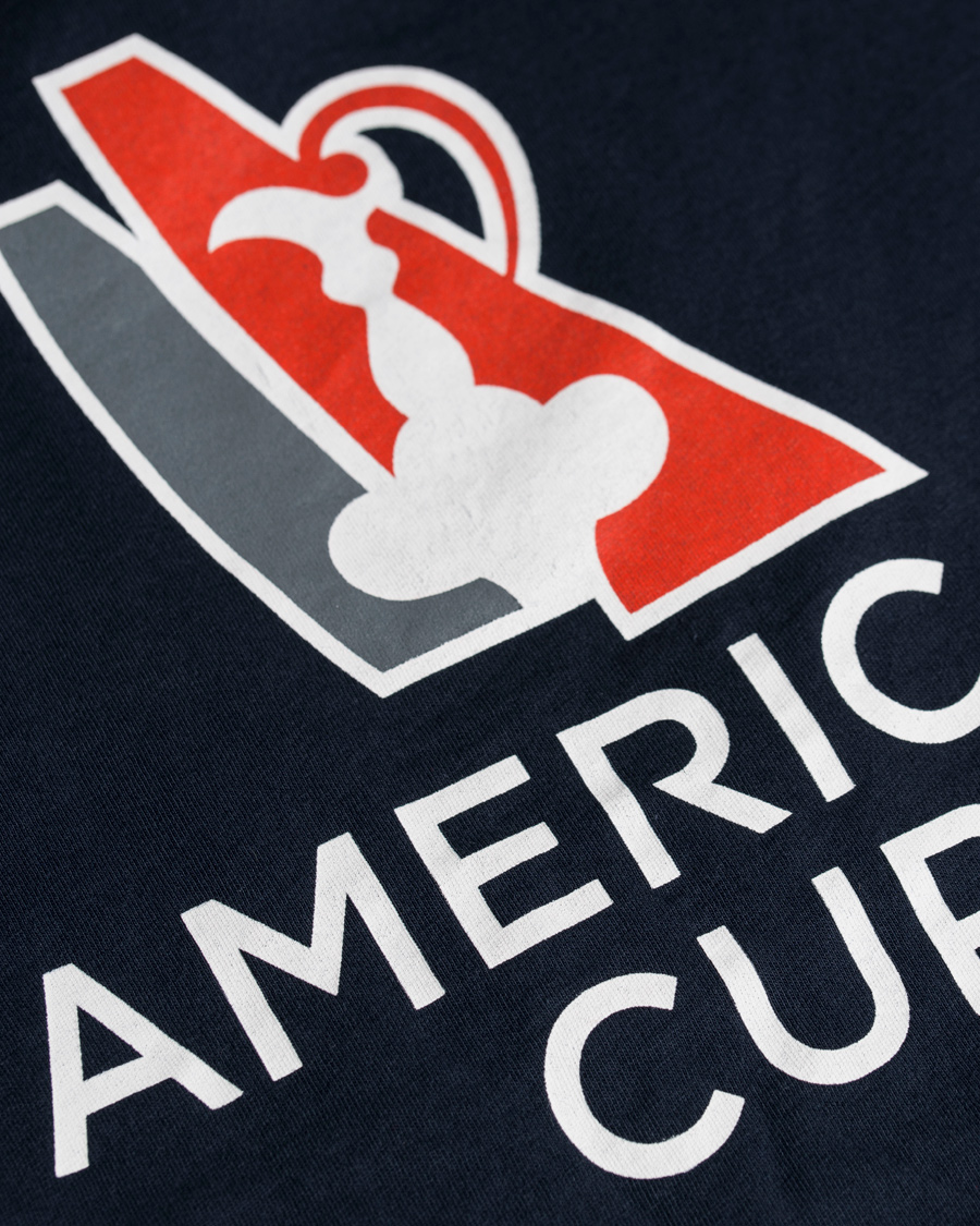 Herre | T-Shirts | Sail Racing | AC Tee Navy