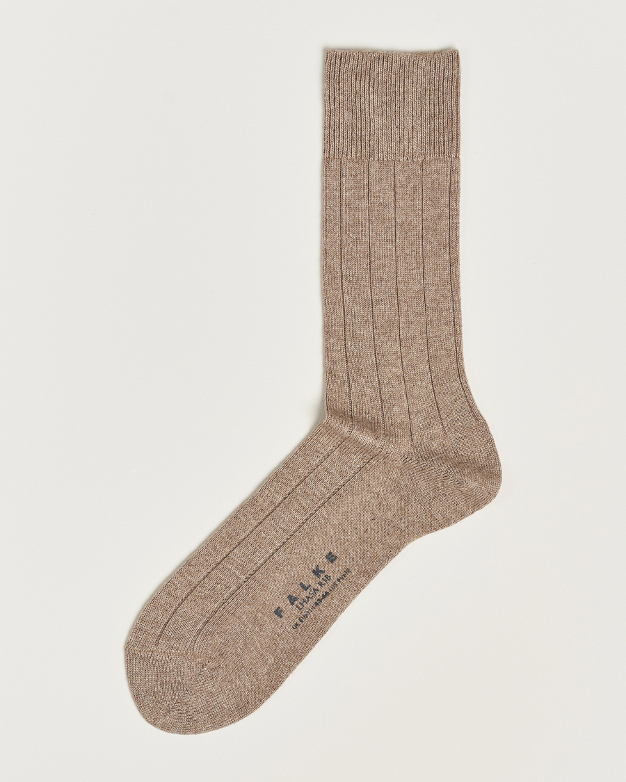 Herre | Undertøy | Falke | Lhasa Cashmere Sock Nuthmeg Mel