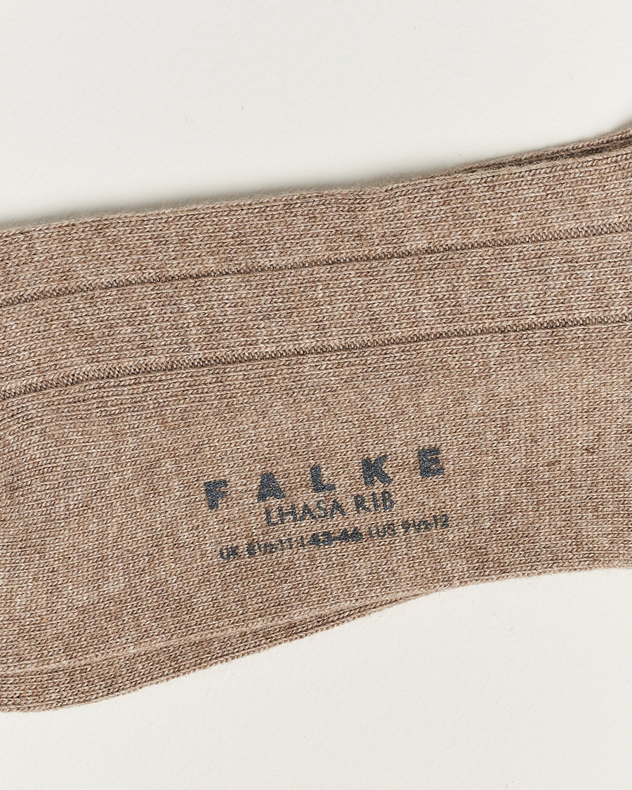 Herre | Vanlige sokker | Falke | Lhasa Cashmere Sock Nuthmeg Mel