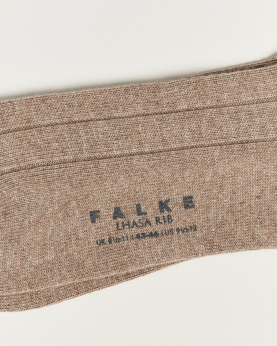 Herre | Sokker | Falke | Lhasa Cashmere Sock Nuthmeg Mel