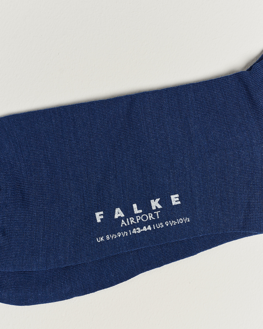 Herre | Klær | Falke | Airport Socks Indigo Blue