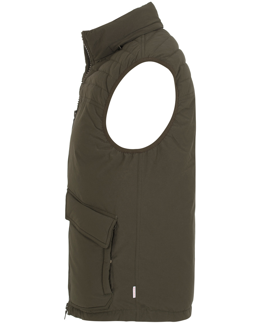 Herre | Jakker | Orlebar Brown | Hollins Down Vest Military Green
