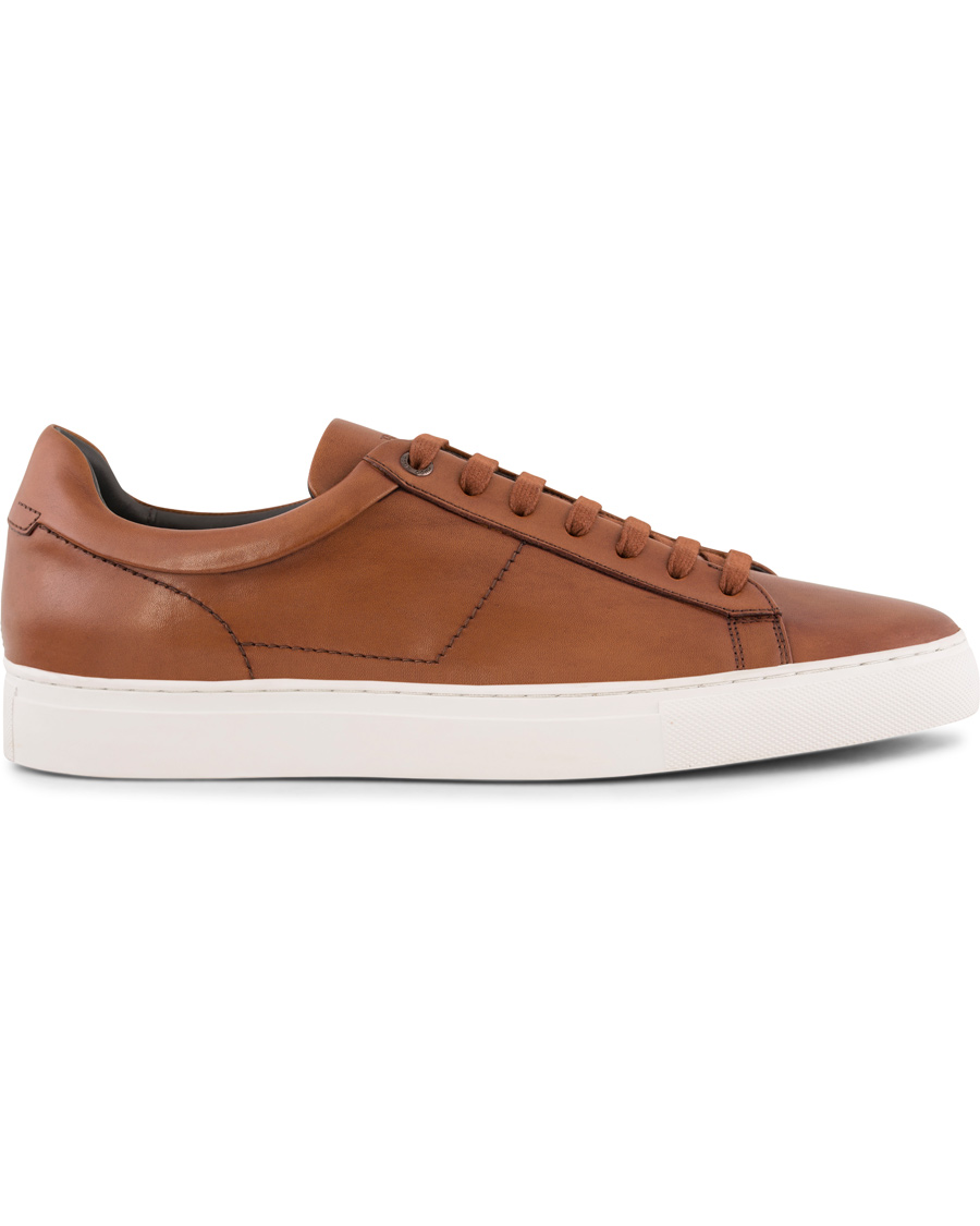 Herre | BOSS Timaker Leather Sneaker Cognac | BOSS BLACK | BOSS Timaker Leather Sneaker Cognac