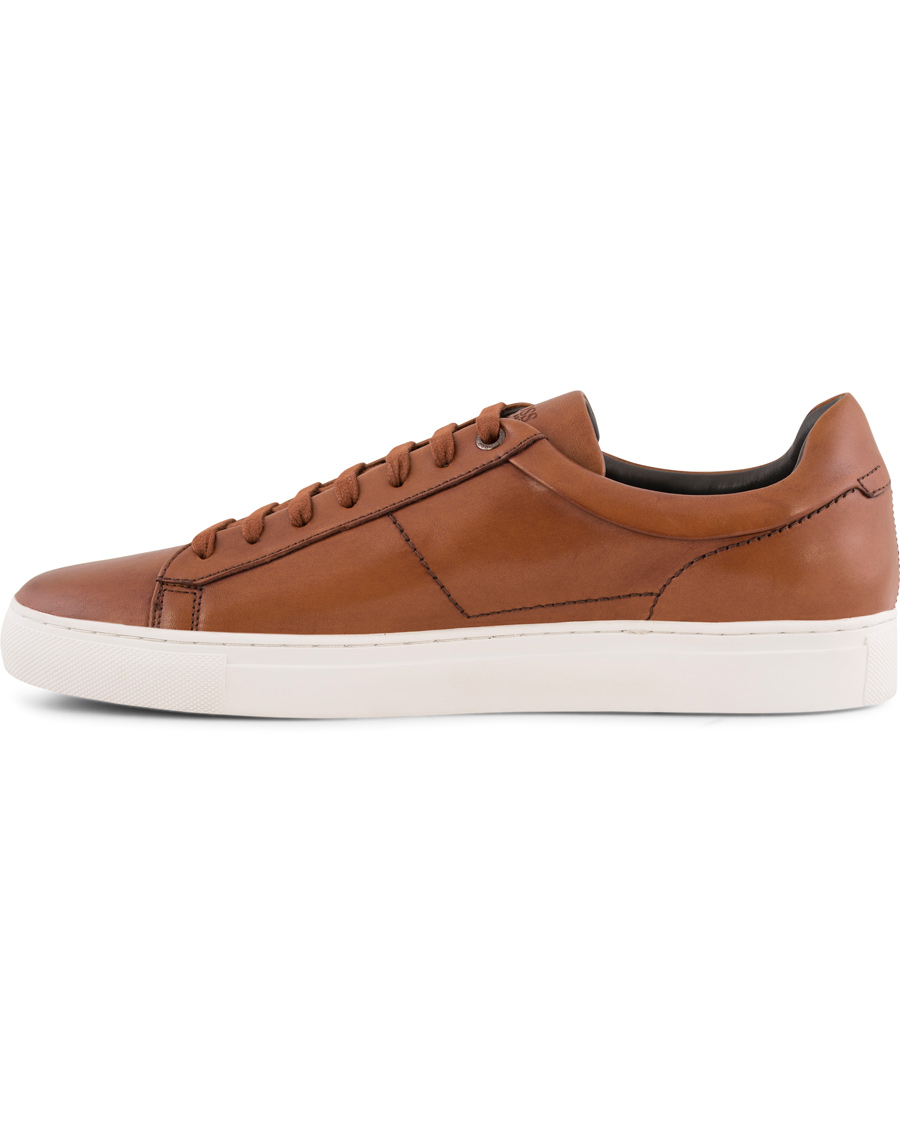 Herre | BOSS Timaker Leather Sneaker Cognac | BOSS BLACK | BOSS Timaker Leather Sneaker Cognac