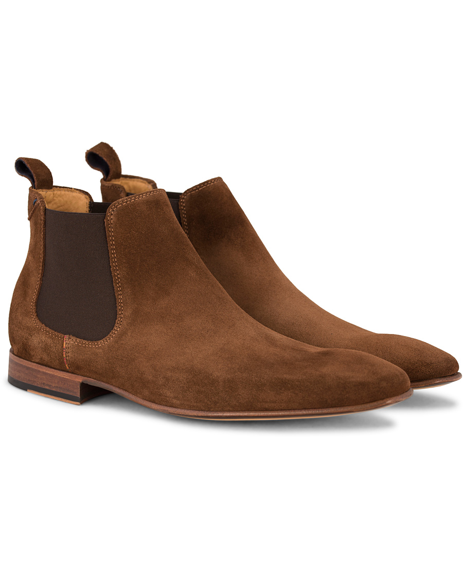 Herre | PS Paul Smith Falconer Chelsea Boot Snuff Suede | PS Paul Smith | Falconer Chelsea Boot Snuff Suede