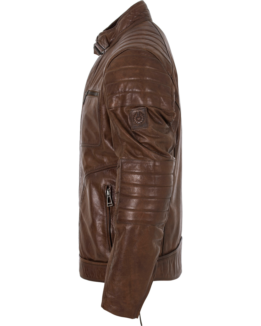Herre | Jakker | Belstaff | Weybridge Leather Jacket Cognac
