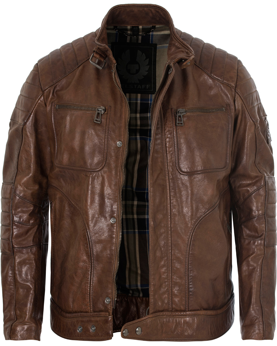 Herre | Jakker | Belstaff | Weybridge Leather Jacket Cognac