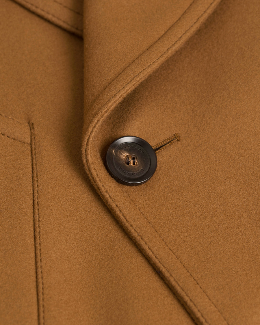 Herre | Jakker | Belstaff | Milford Wool/Cashmere DB Coat Heritage Khaki