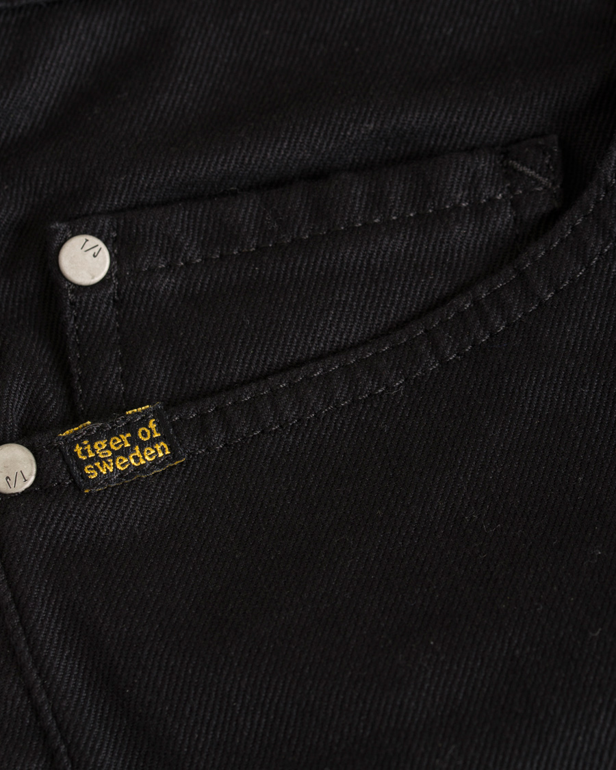 Herre | Jeans | Tiger of Sweden | Pistolero Dark End Black
