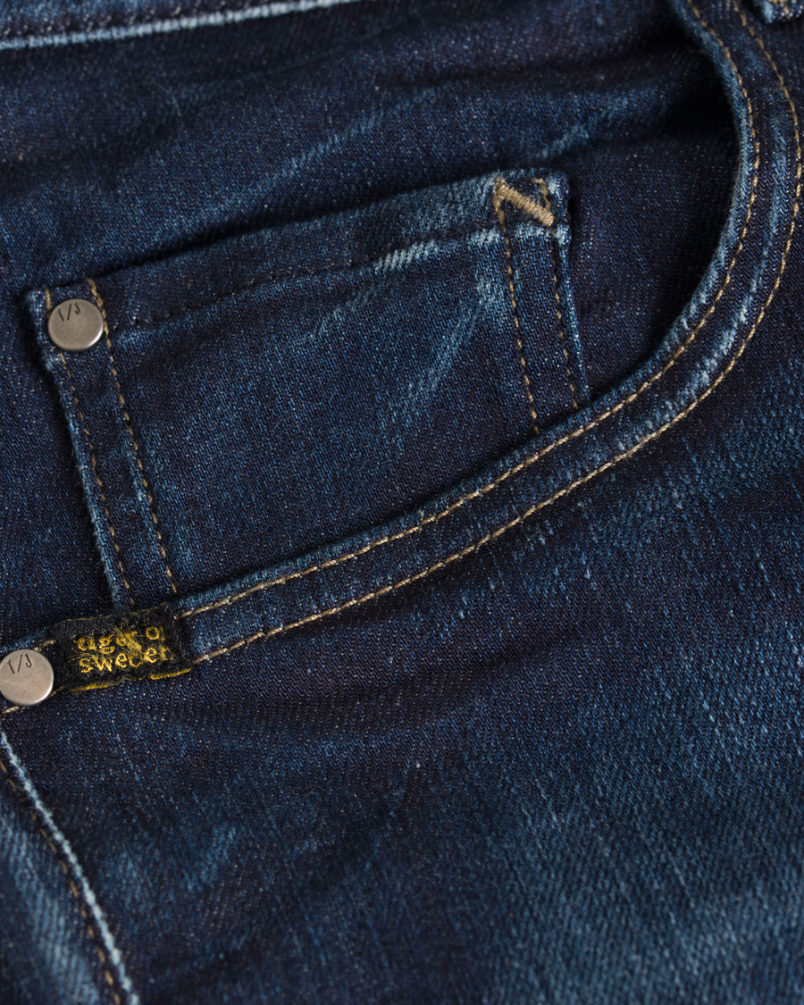 Herre | Jeans | Tiger of Sweden Jeans | Slim Base Dark Blue Washed
