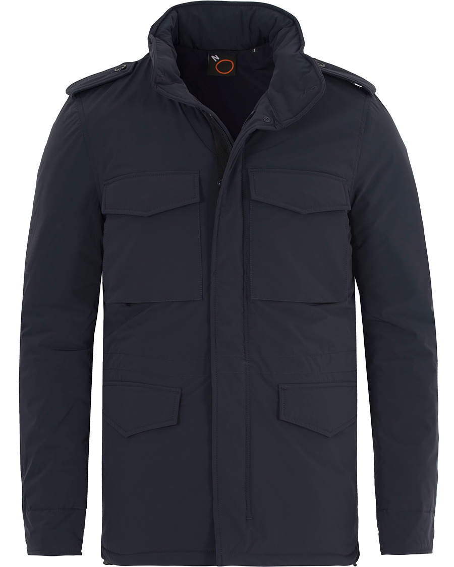 Herre | Jakker | Aspesi | Stretch Down Field Jacket Dark Navy