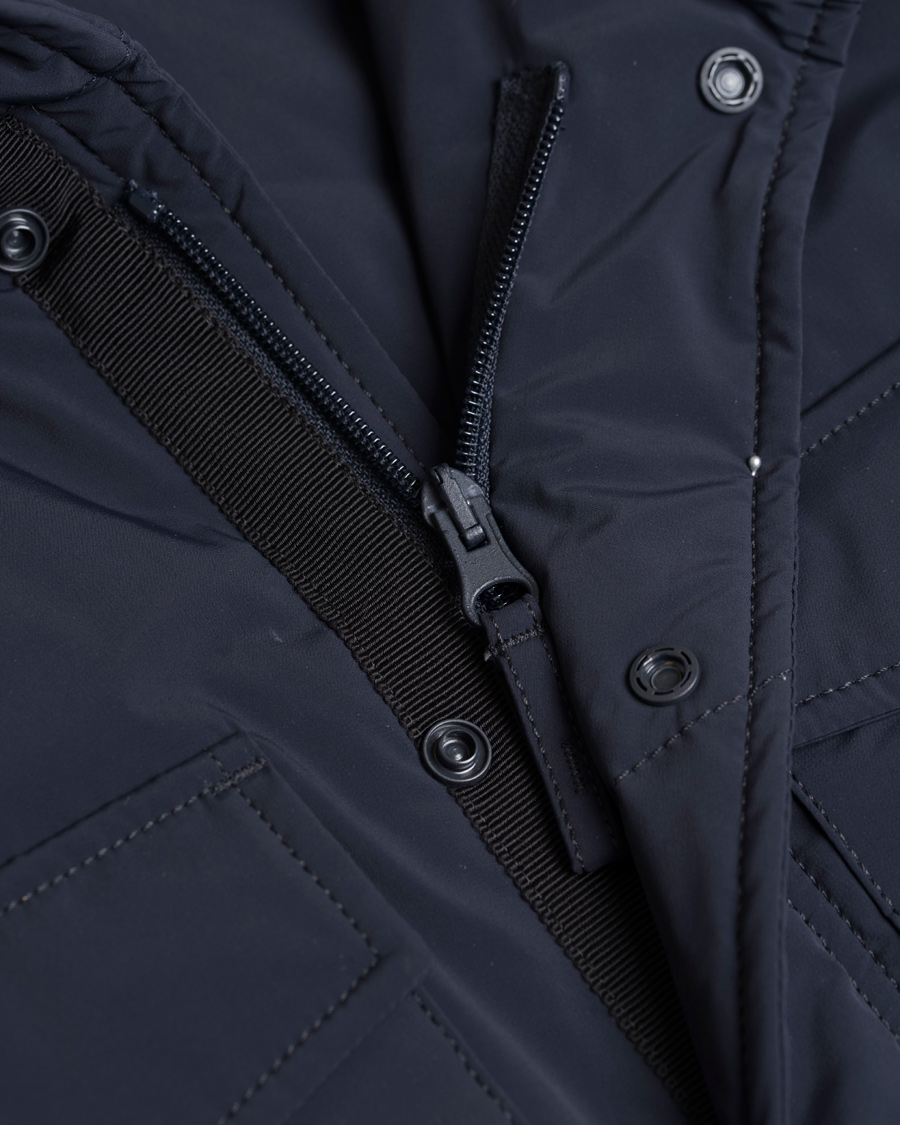 Herre | Jakker | Aspesi | Stretch Down Field Jacket Dark Navy