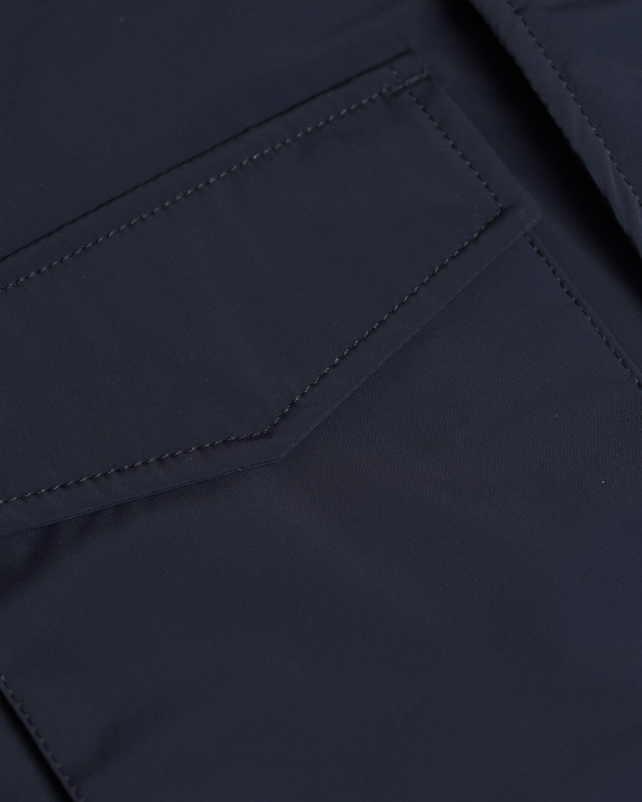 Herre | Jakker | Aspesi | Stretch Down Field Jacket Dark Navy