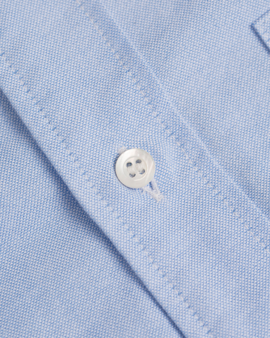 Herre | Skjorter | Aspesi | Button Down Oxford Shirt Light Blue