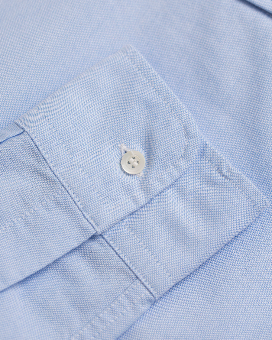 Herre | Skjorter | Aspesi | Button Down Oxford Shirt Light Blue