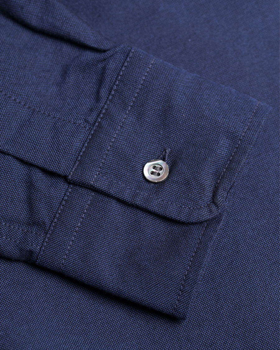 Herre | Skjorter | Aspesi | Button Down Oxford Shirt Navy