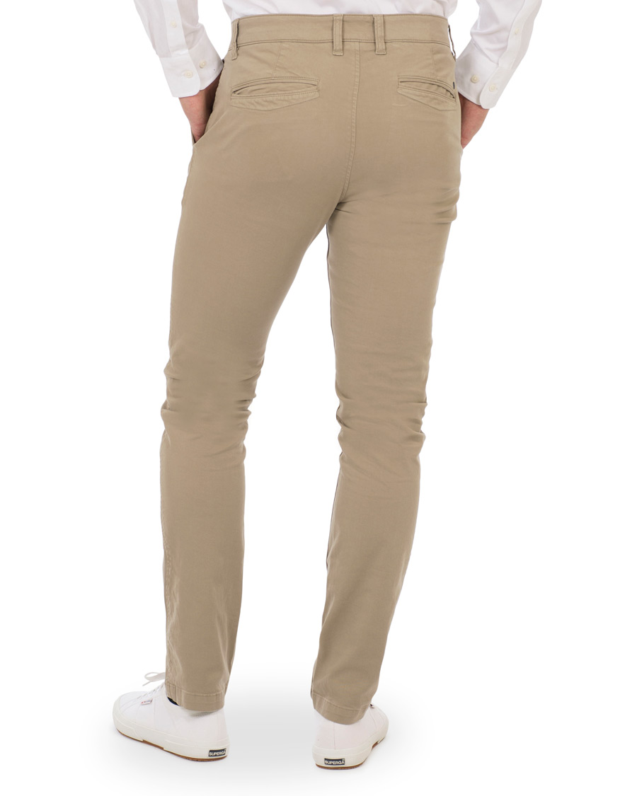 Herre | Bukser | NN07 | Marco 1200 Stretch Chinos Light Khaki