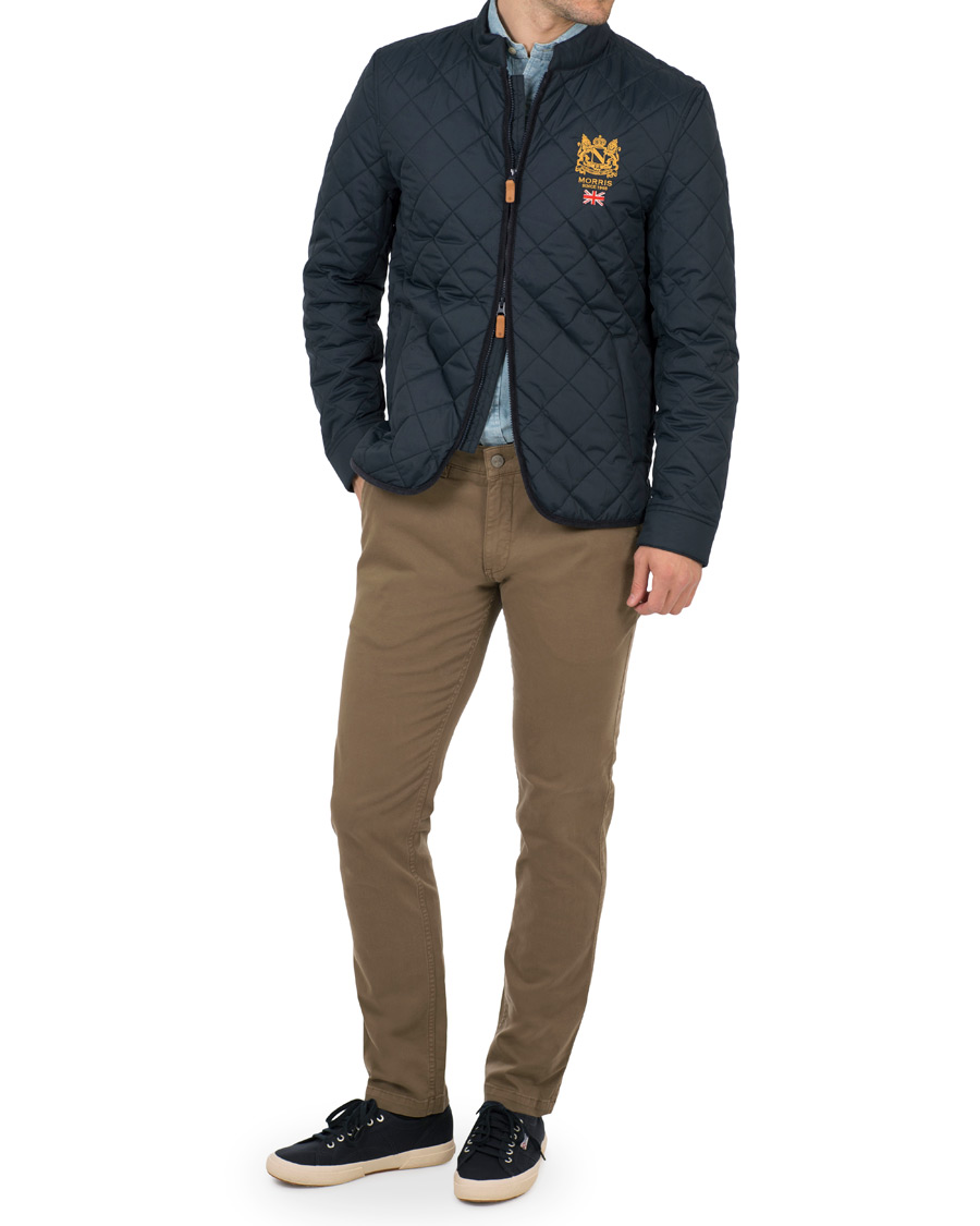 Herre | Bukser | NN07 | Marco 1200 Stretch Chinos Stone Brown