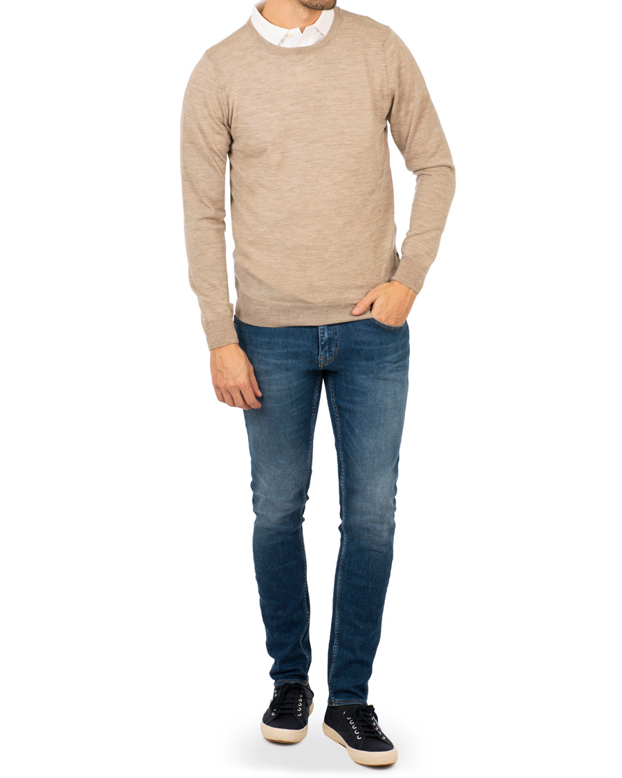 Herre | Gensere | NN07 | Charles Merino Wool Nature Melange