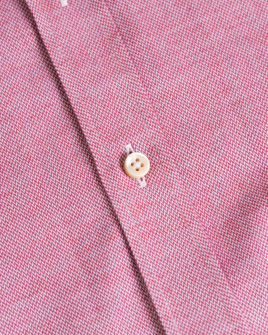 Herre | Skjorter | Stenströms | Slimline Flannel Shirt Red