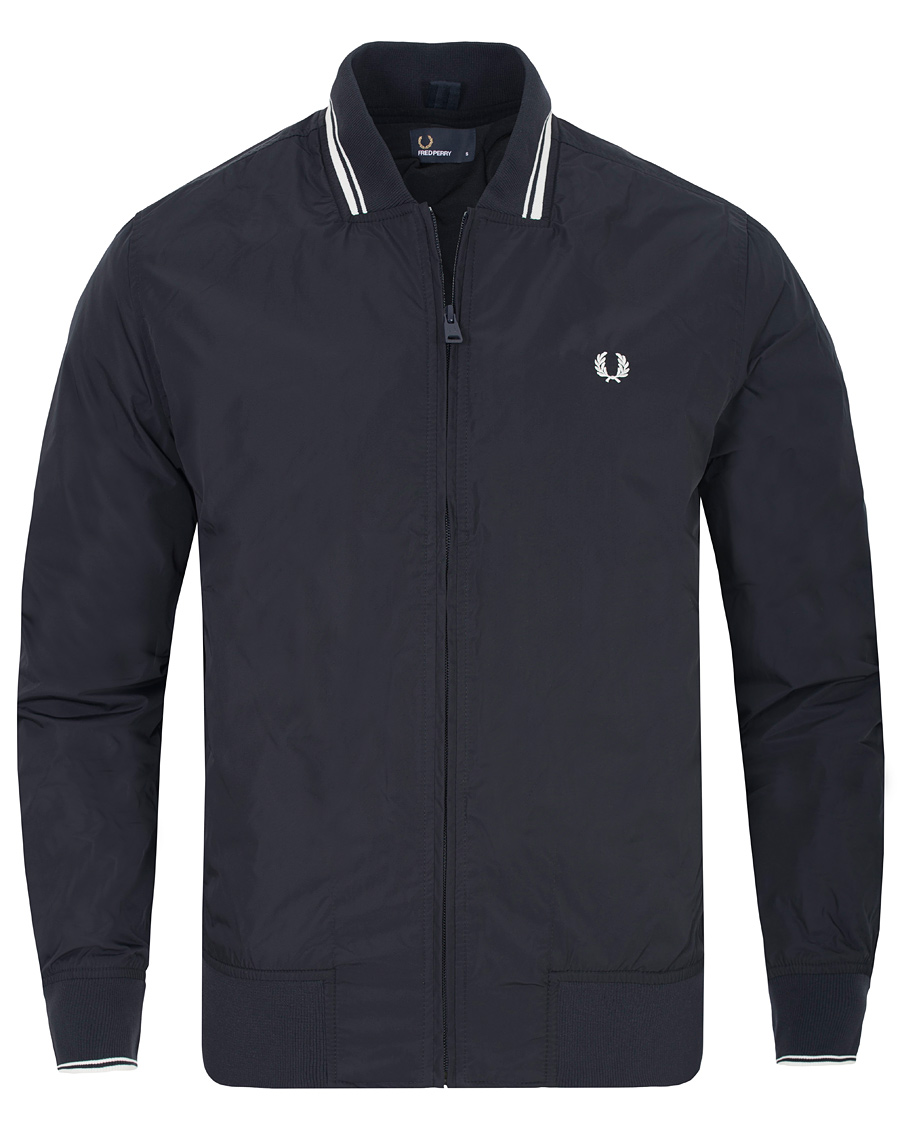 Herre | Jakker | Fred Perry | Twin Tip Bomber Jacket Navy