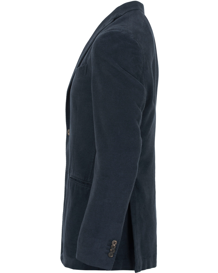 Herre | Dressjakker | Boglioli | Moleskin K Jacket Blazer Dark Navy