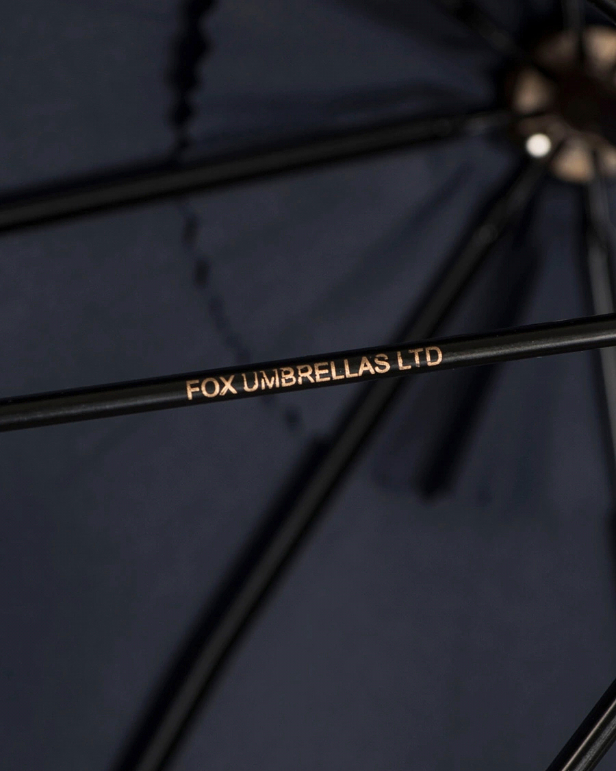 Herre | Paraplyer | Fox Umbrellas | Whangee Umbrella Dark Navy
