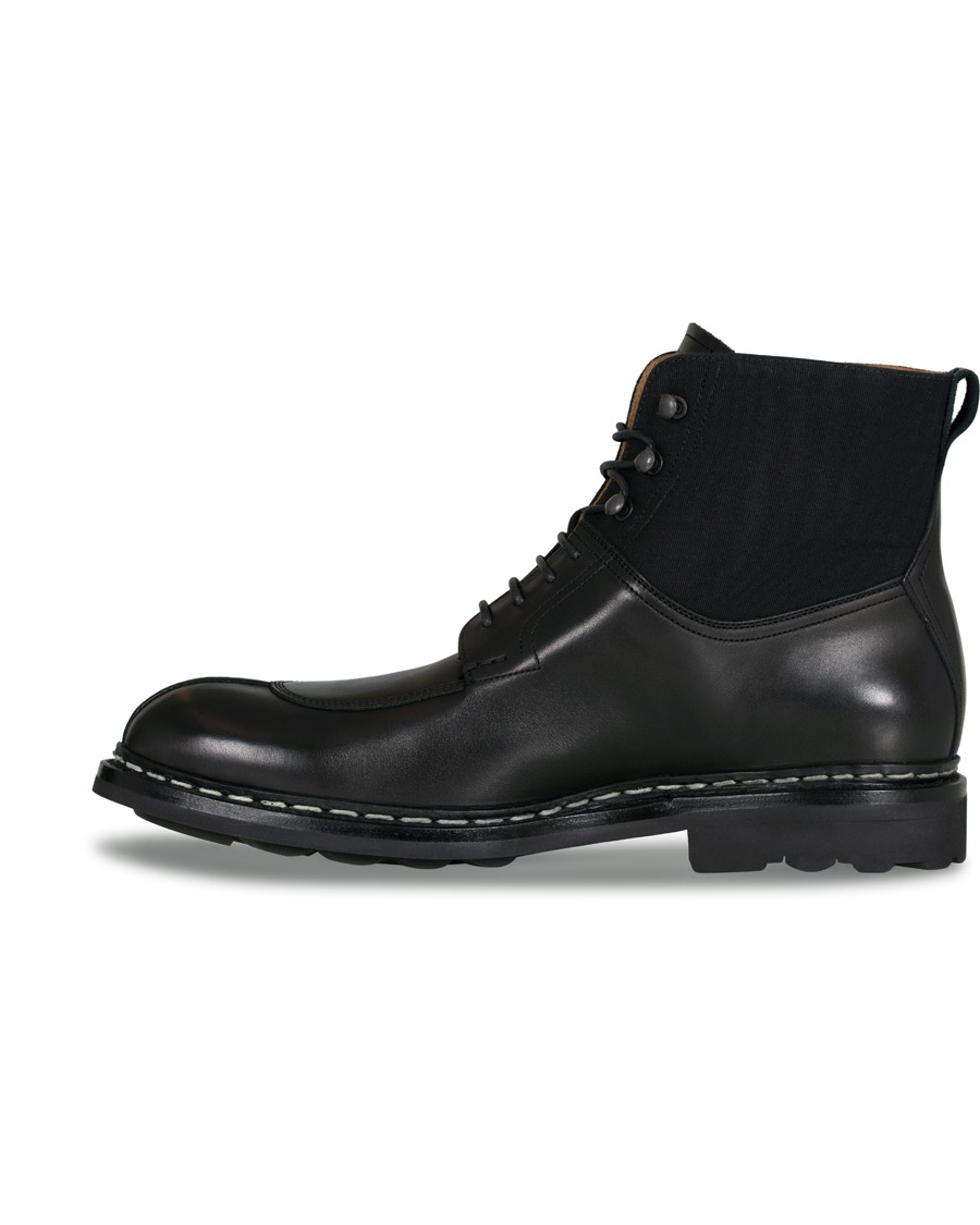 Herre | Heschung Ginkgo Boot Black Calf/Black | Heschung | Ginkgo Boot Black Calf/Black