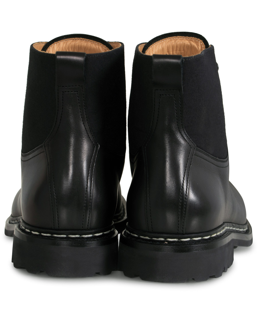 Herre | Heschung Ginkgo Boot Black Calf/Black | Heschung | Ginkgo Boot Black Calf/Black