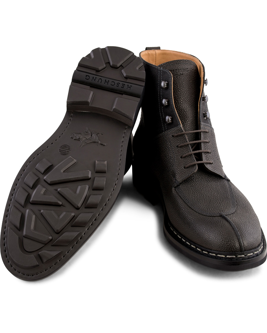 Herre | Heschung Ginkgo Beluga Boot Grained Black Calf | Heschung | Ginkgo Beluga Boot Grained Black Calf